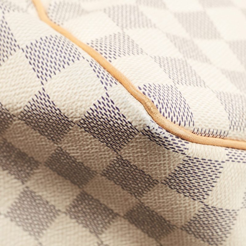 LOUIS VUITTON Damier Azur Canvas Speedy 25 Bag - Logoexplore - Image 7