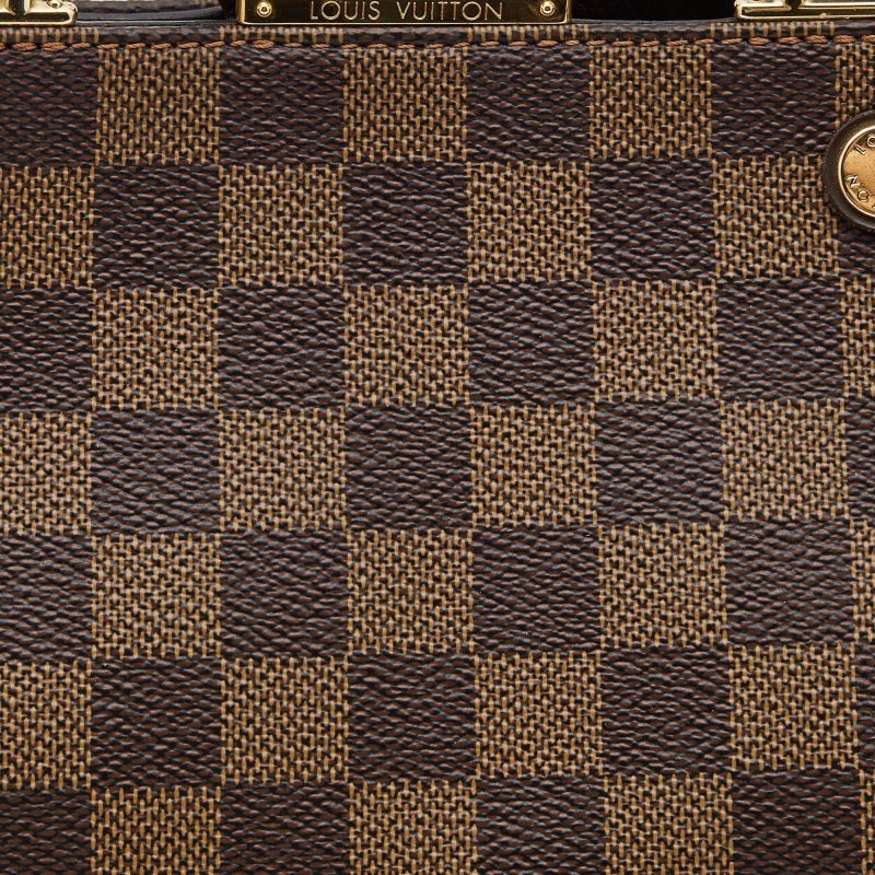 LOUIS VUITTON Bordeaux Damier Ebene Canvas Brittany Bag - Logoexplore - Image 5