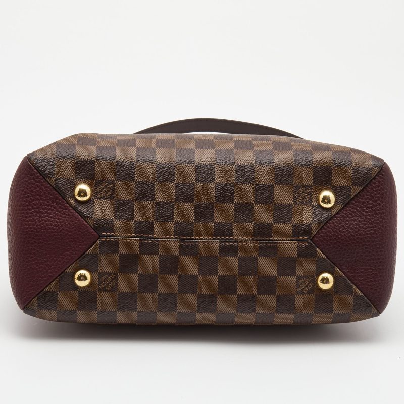 LOUIS VUITTON Bordeaux Damier Ebene Canvas Brittany Bag - Logoexplore - Image 7
