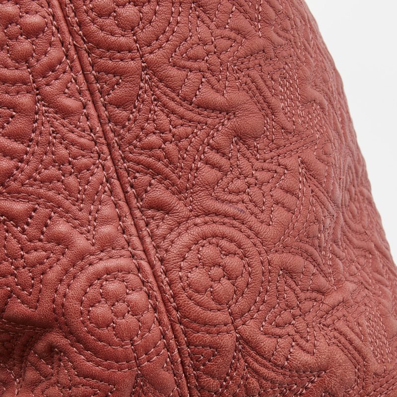 LOUIS VUITTON Framboise Monogram Antheia Leather Ixia PM Bag - Logoexplore - Image 8