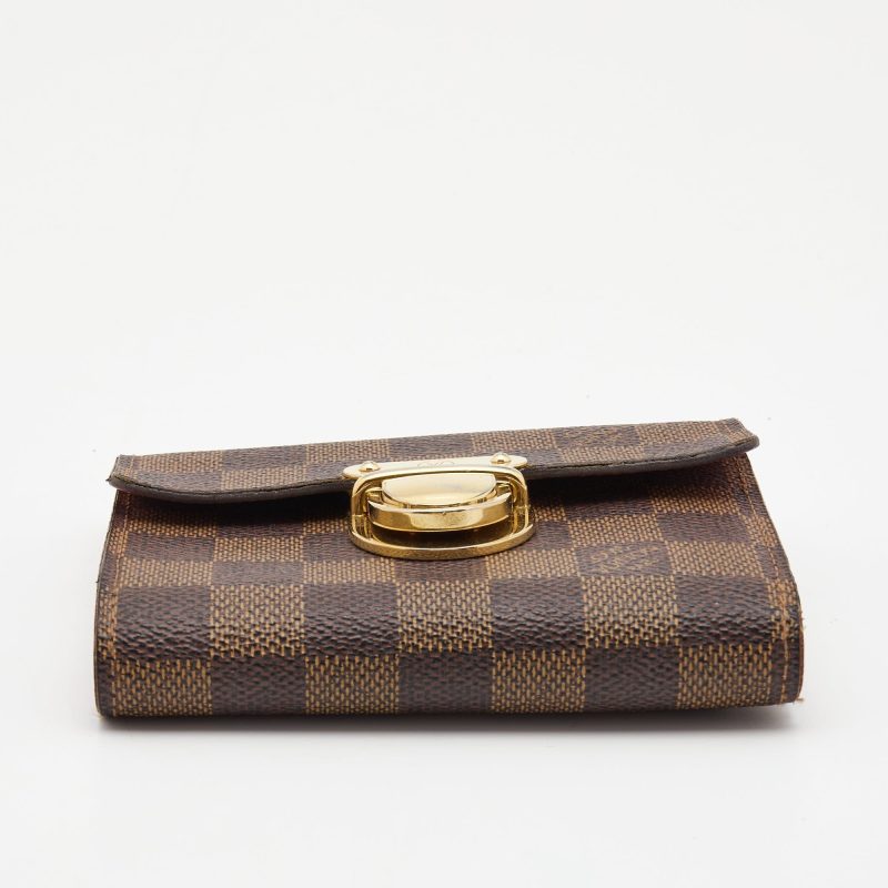 LOUIS VUITTON Damier Ebene Canvas Koala Wallet - Logoexplore - Image 6