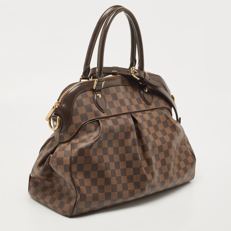 LOUIS VUITTON Damier Ebene Canvas Trevi GM Bag - Logoexplore - Image 3