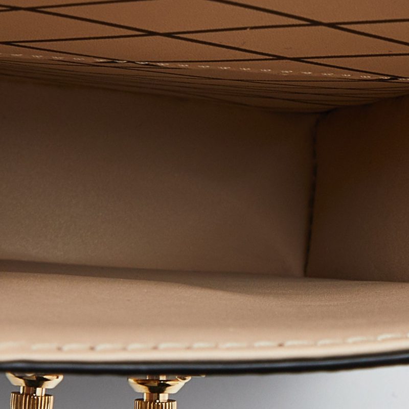 LOUIS VUITTON Brown/Black Monogram Canvas Pochette Trunk Vertical Bag - Logoexplore - Image 7
