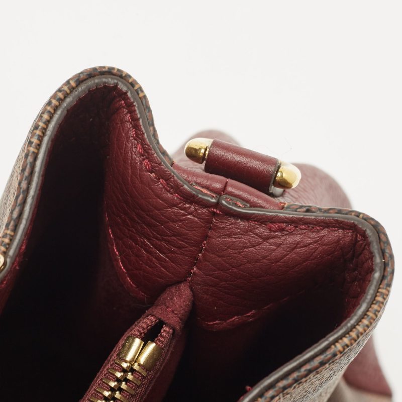 LOUIS VUITTON Bordeaux Damier Ebene Canvas Brittany Bag - Logoexplore - Image 8