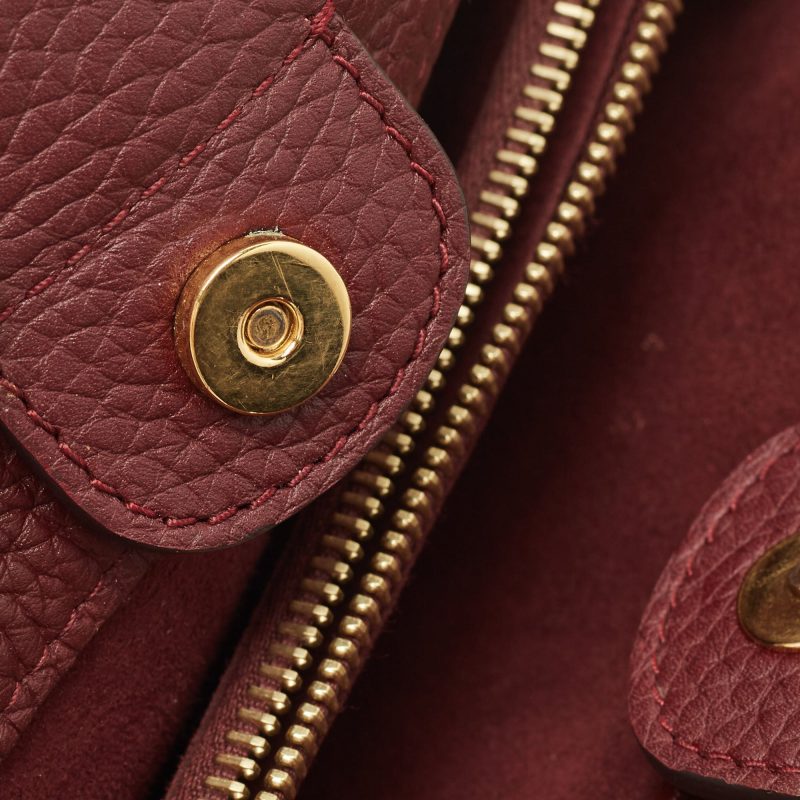 LOUIS VUITTON Bordeaux Damier Ebene Canvas Brittany Bag - Logoexplore - Image 6