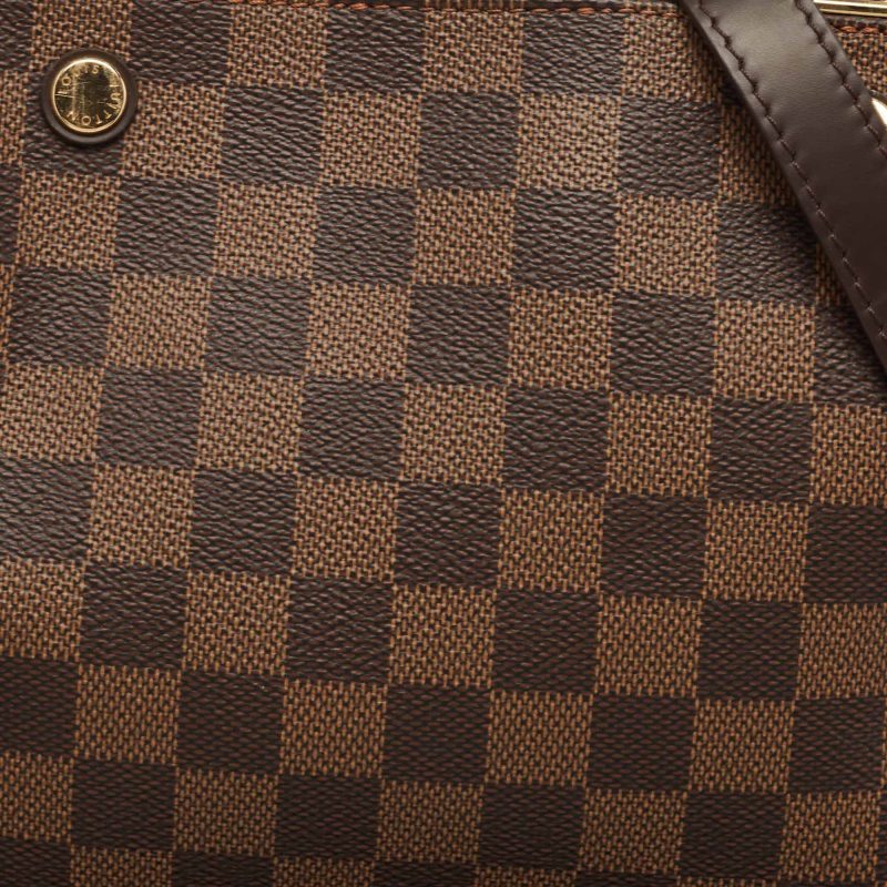 LOUIS VUITTON Bordeaux Damier Ebene Canvas Brittany Bag - Logoexplore - Image 5
