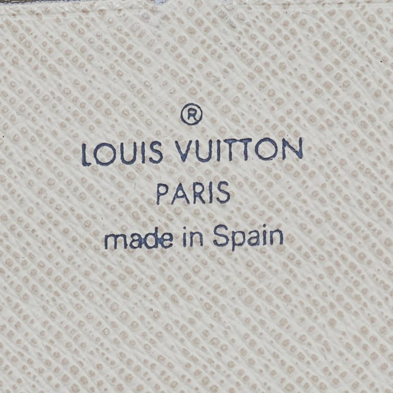 LOUIS VUITTON Damier Azur Canvas Zippy Organizer Wallet - Logoexplore - Image 7