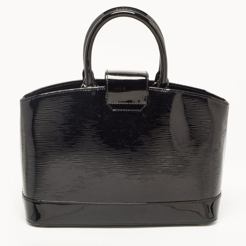 LOUIS VUITTON Black Electric Epi Leather Mirabeau PM Bag - Logoexplore - Image 4