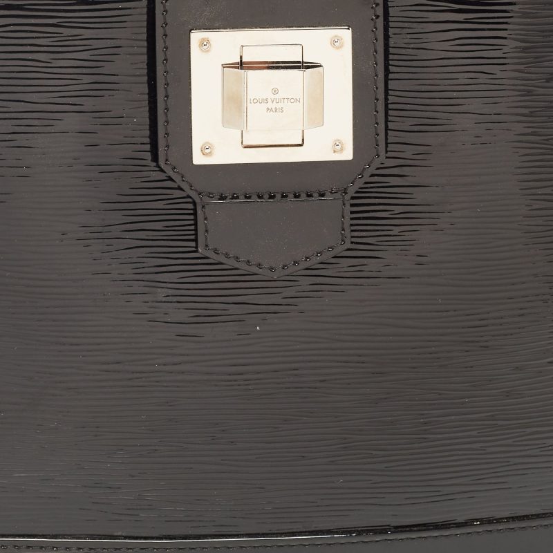 LOUIS VUITTON Black Electric Epi Leather Mirabeau PM Bag - Logoexplore - Image 5