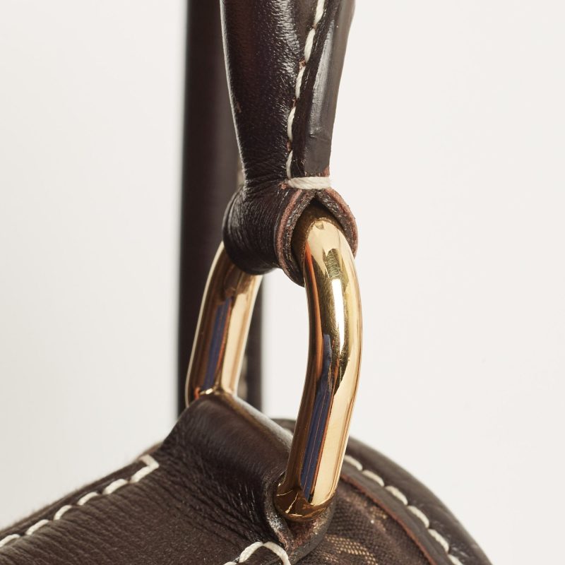 LOUIS VUITTON Fusain Monogram Idylle Canvas Elegie Bag - Logoexplore - Image 8