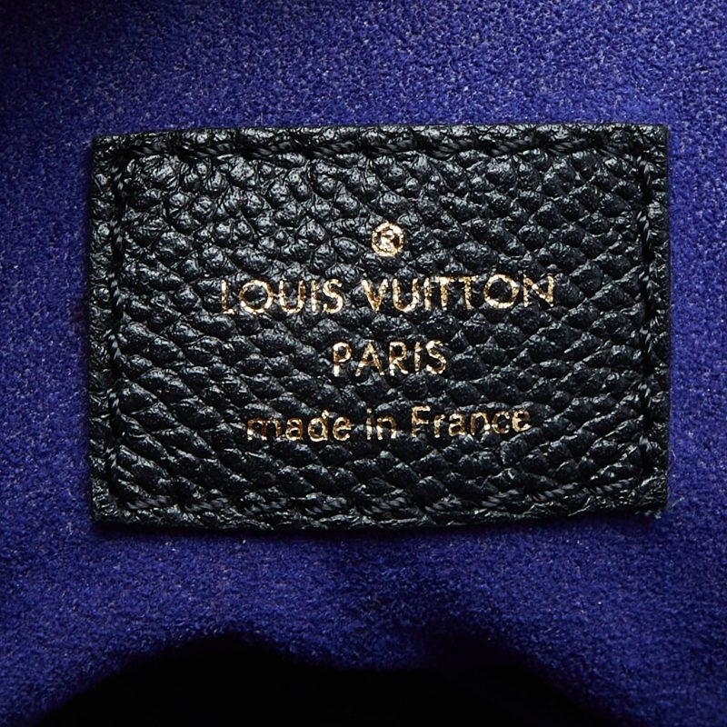 LOUIS VUITTON Black Monogram Empreinte Leather Maida Bag - Logoexplore - Image 8