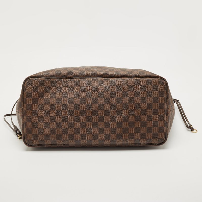 LOUIS VUITTON Damier Ebene Canvas Neverfull GM Bag - Logoexplore - Image 8