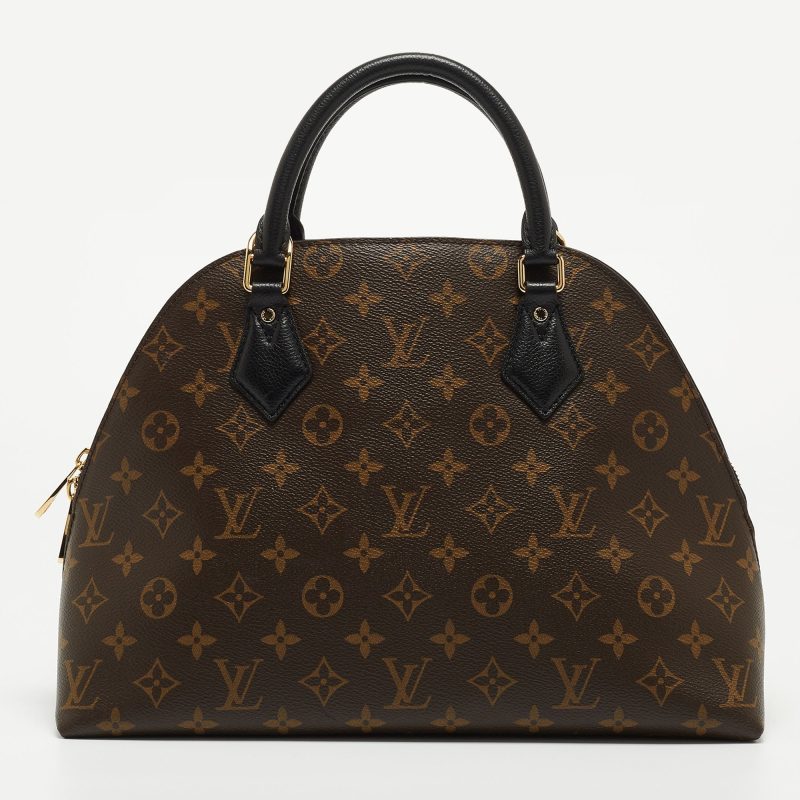 LOUIS VUITTON Brown Monogram Canvas BNB Alma Shoulder Bag - Logoexplore - Image 4