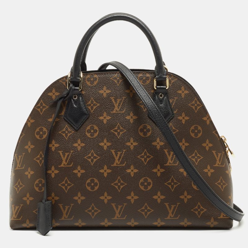 LOUIS VUITTON Brown Monogram Canvas BNB Alma Shoulder Bag - Logoexplore