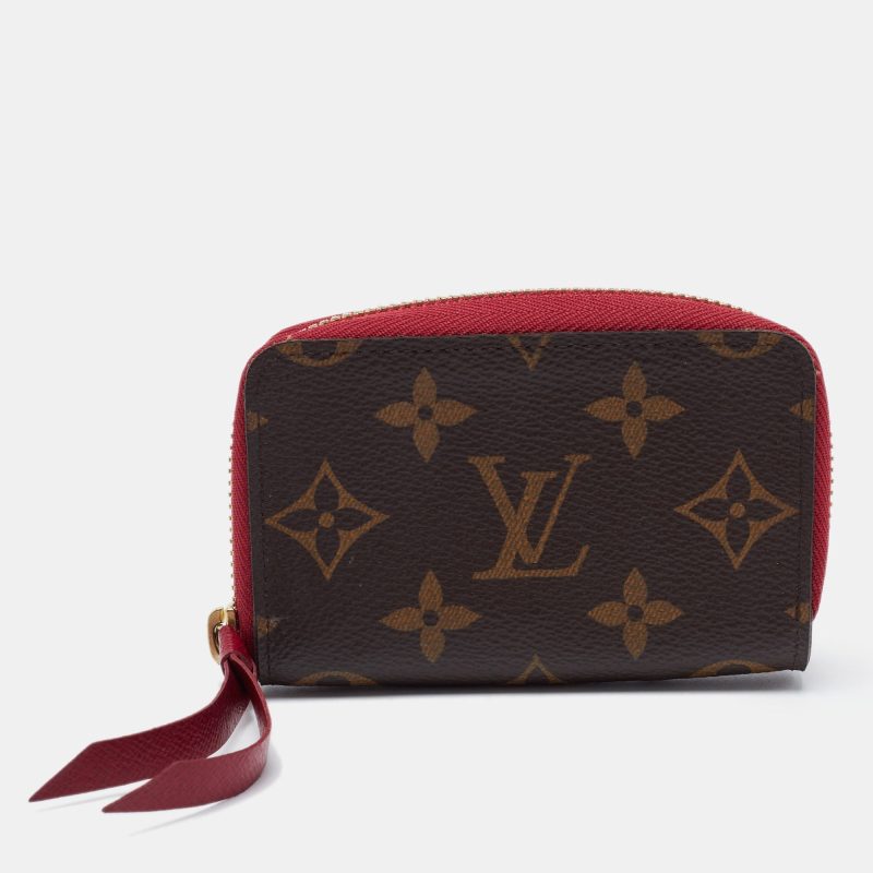 LOUIS VUITTON Fuchsia Monogram Canvas Multicartes Zippy Wallet - Logoexplore