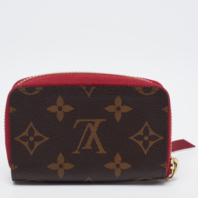 LOUIS VUITTON Fuchsia Monogram Canvas Multicartes Zippy Wallet - Logoexplore - Image 4