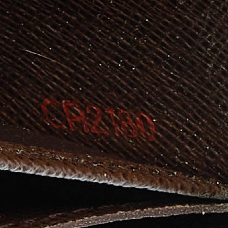 LOUIS VUITTON Damier Ebene Canvas Zippy Wallet - Logoexplore - Image 8