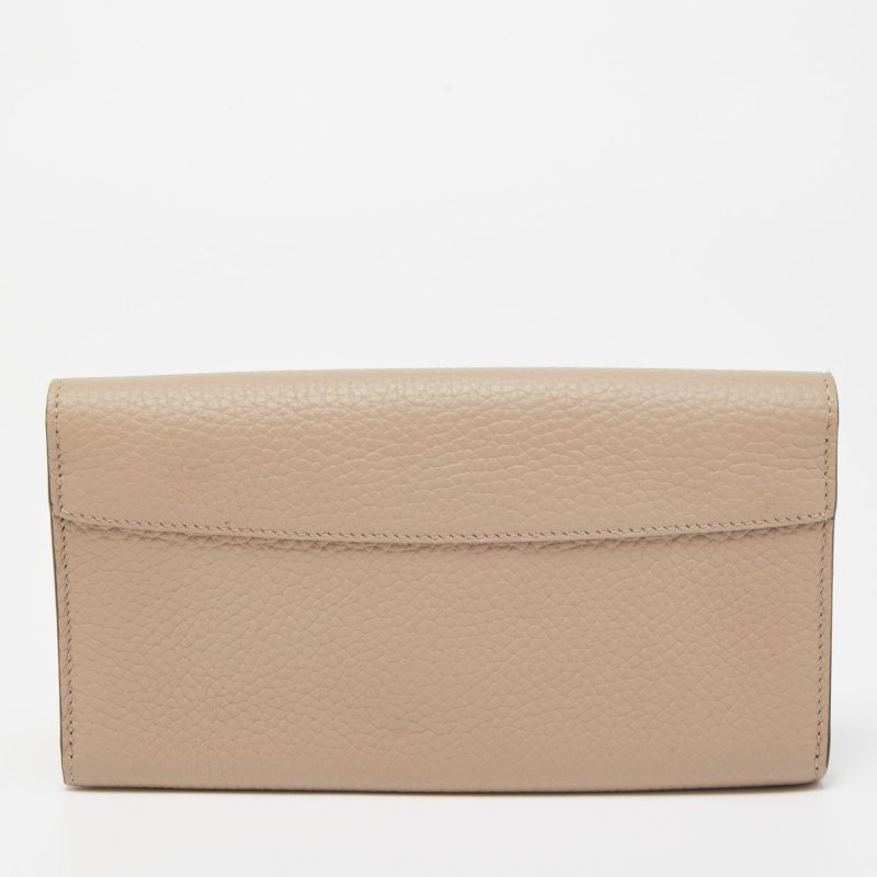 LOUIS VUITTON Galet Taurillion Leather Capucines Wallet - Logoexplore - Image 4