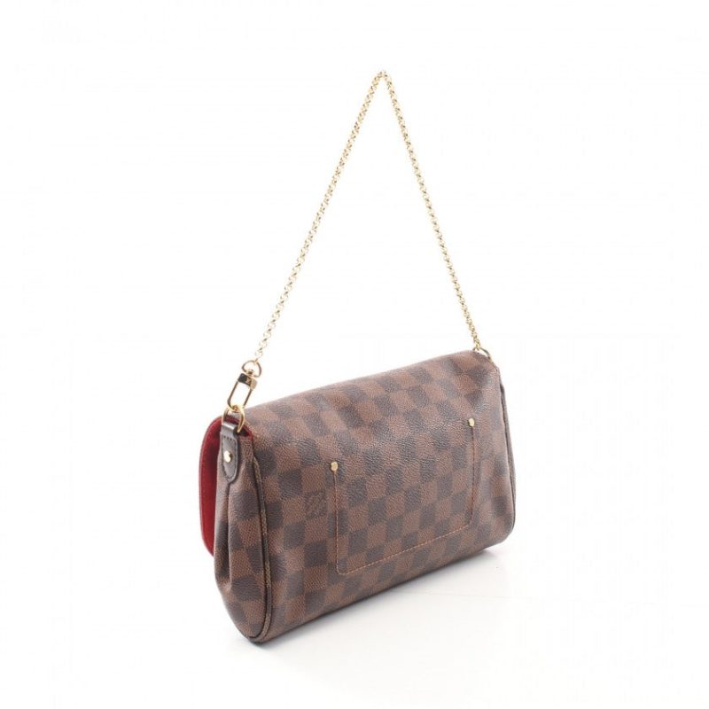 Louis Vuitton Damier Ebene Canvas Favorite Bag,Brown - Logoexplore - Image 2