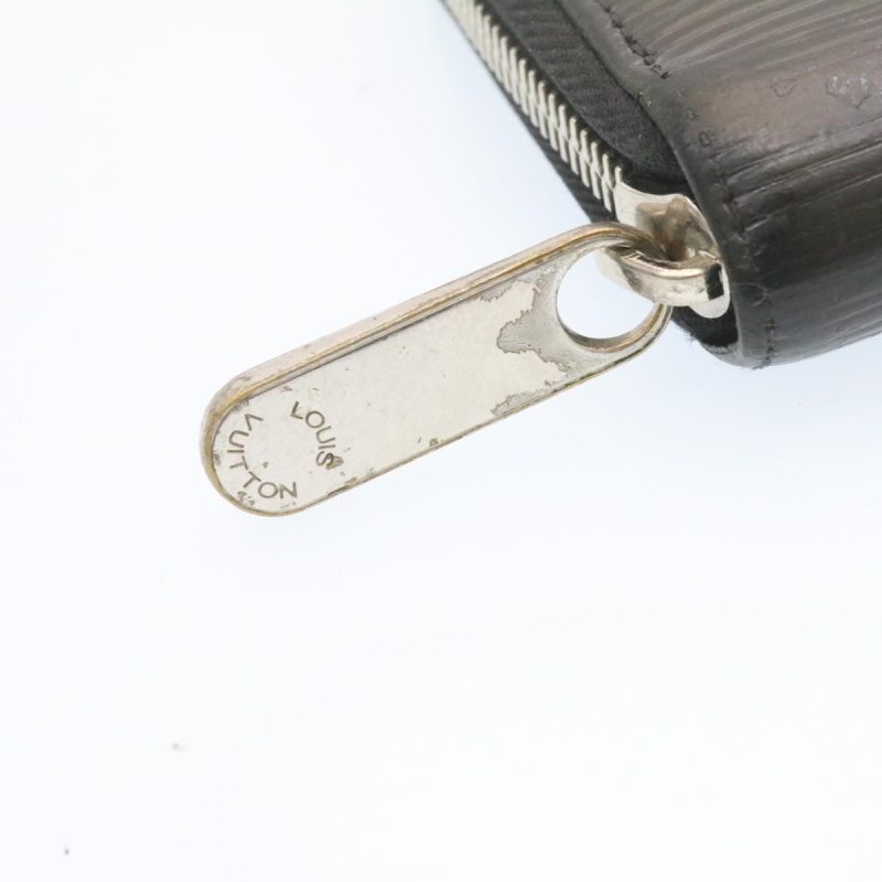 LOUIS VUITTON Epi Zippy Wallet Long Wallet Black Silver M68157 ms044 - Logoexplore - Image 10
