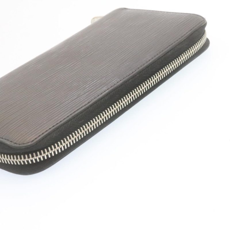 LOUIS VUITTON Epi Zippy Wallet Long Wallet Black Silver M68157 ms044 - Logoexplore - Image 4