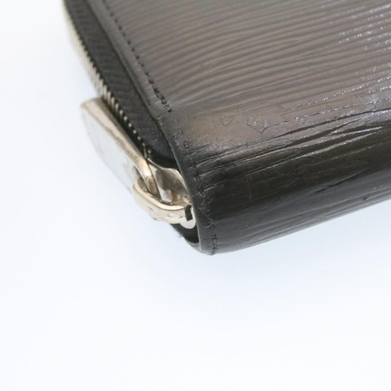 LOUIS VUITTON Epi Zippy Wallet Long Wallet Black Silver M68157 ms044 - Logoexplore - Image 9
