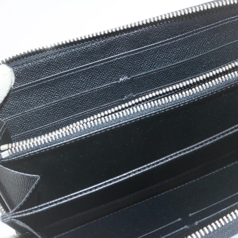 LOUIS VUITTON Epi Zippy Wallet Long Wallet Black Silver M68157 LV ms045 - Logoexplore - Image 10