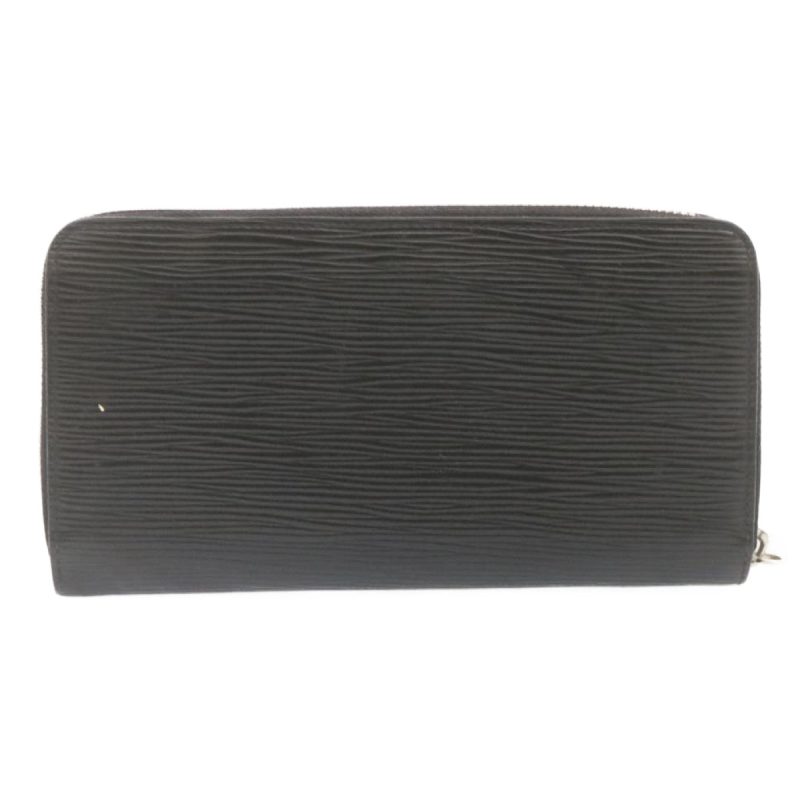 LOUIS VUITTON Epi Zippy Wallet Long Wallet Black Silver M68157 LV ms045 - Logoexplore - Image 2