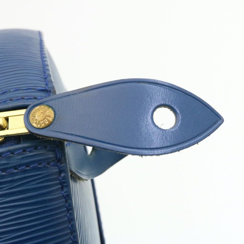 LOUIS VUITTON Epi Speedy 35 Hand Bag Blue M42995 ms188 - Logoexplore - Image 8