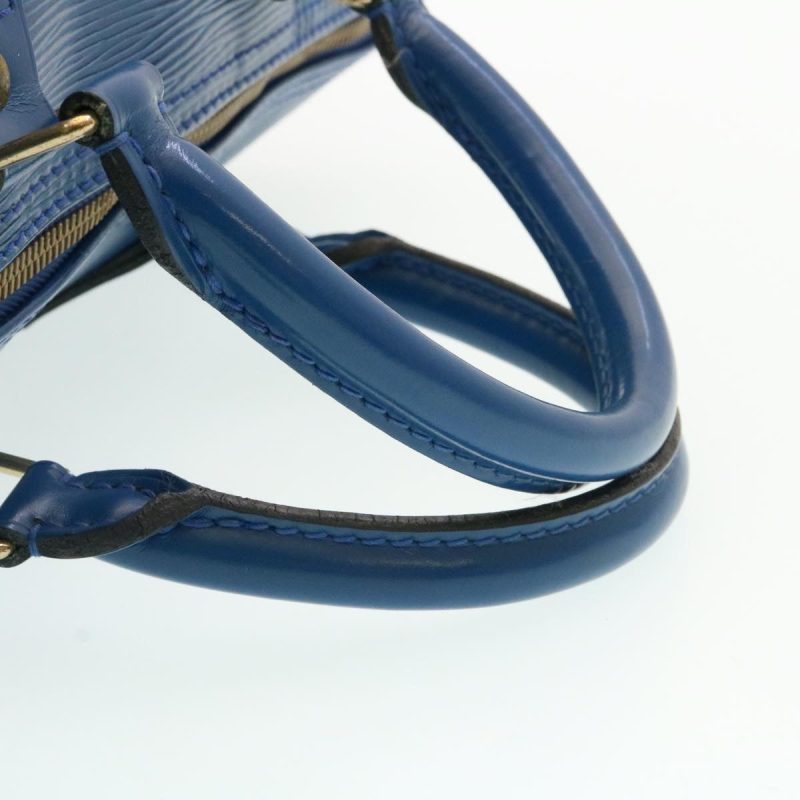 LOUIS VUITTON Epi Speedy 35 Hand Bag Blue M42995 ms188 - Logoexplore - Image 7