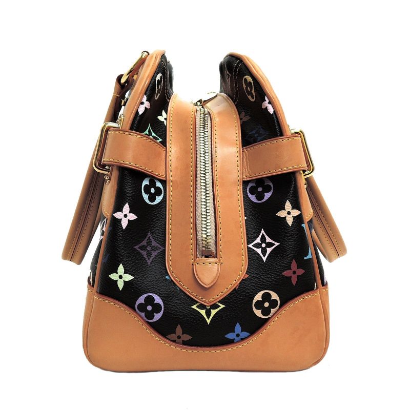 Louis Vuitton Claudia Black Multicolor Monogram Canvas - Logoexplore - Image 4
