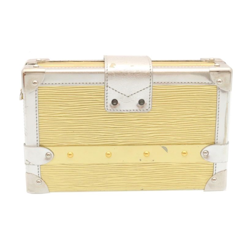 LOUIS VUITTON Epi Petite Mar Shoulder Bag Silver Gold M54652  35087A - Logoexplore - Image 2