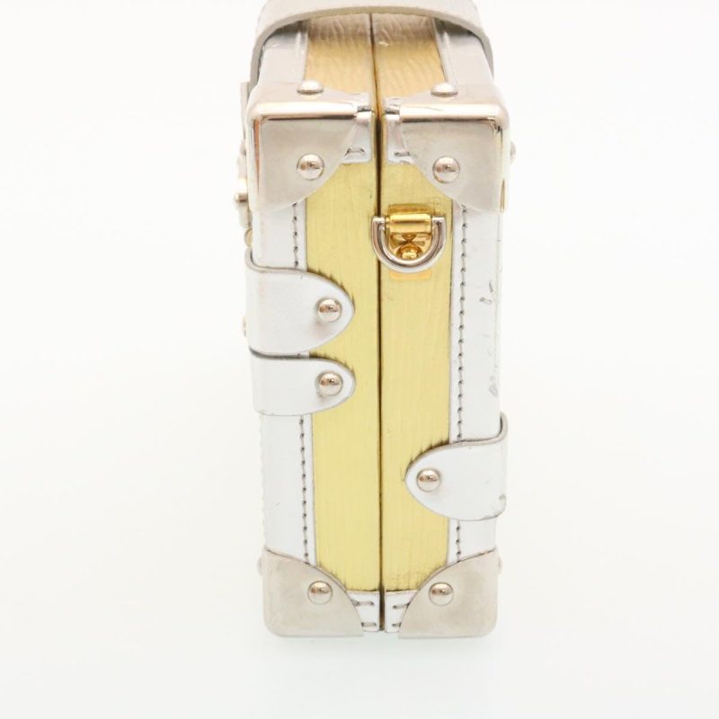 LOUIS VUITTON Epi Petite Mar Shoulder Bag Silver Gold M54652  35087A - Logoexplore - Image 3
