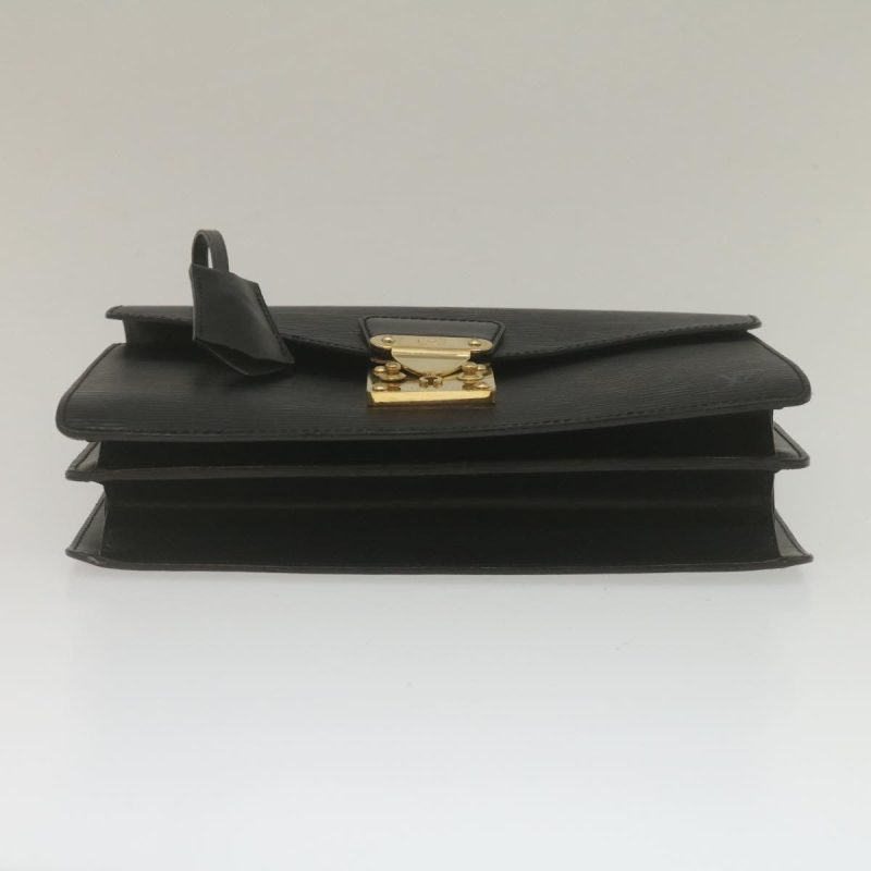 LOUIS VUITTON Epi Concorde Hand Bag Black M52132 LV 35155 - Logoexplore - Image 5