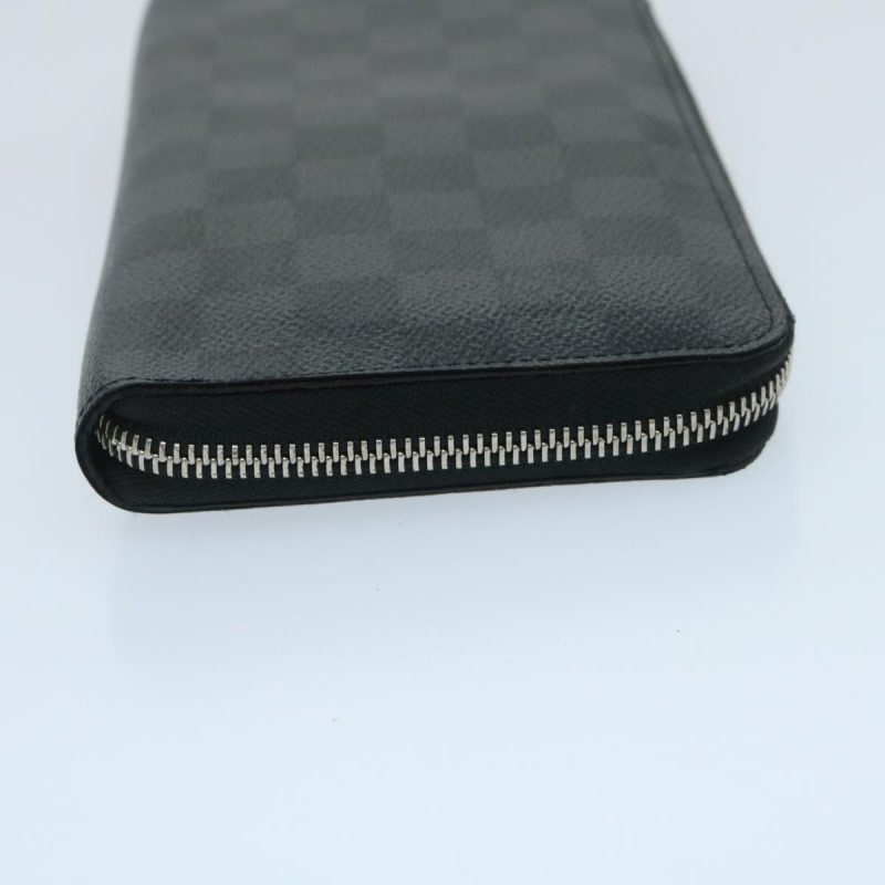 LOUIS VUITTON Damier Graphite Zippy Organizer NM Long Wallet N60111 35158 - Logoexplore - Image 3
