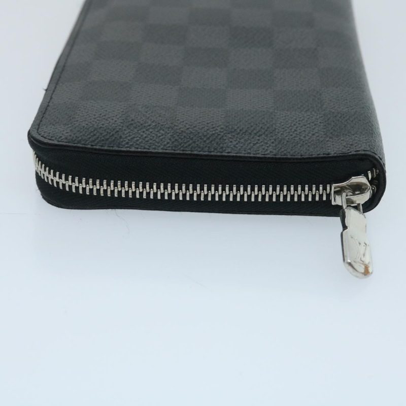 LOUIS VUITTON Damier Graphite Zippy Organizer NM Long Wallet N60111 35158 - Logoexplore - Image 4