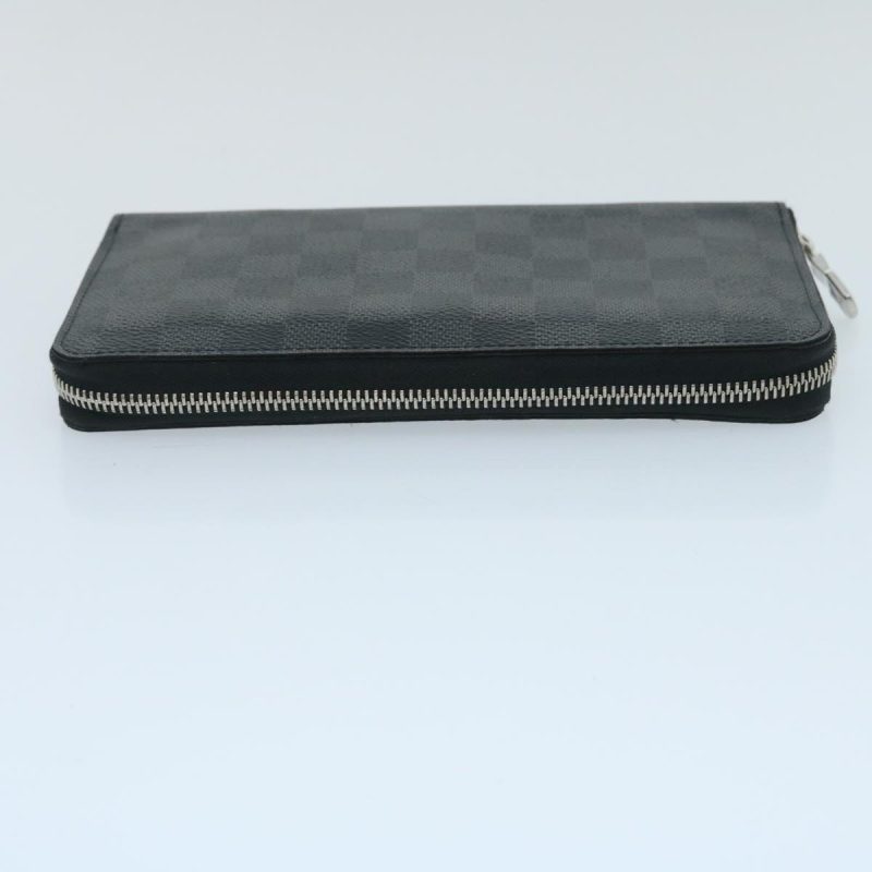 LOUIS VUITTON Damier Graphite Zippy Organizer NM Long Wallet N60111 35158 - Logoexplore - Image 5