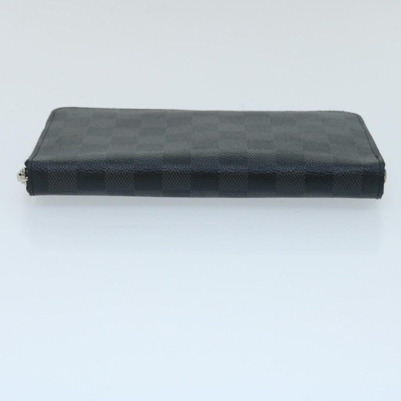 LOUIS VUITTON Damier Graphite Zippy Organizer NM Long Wallet N60111 35158 - Logoexplore - Image 6