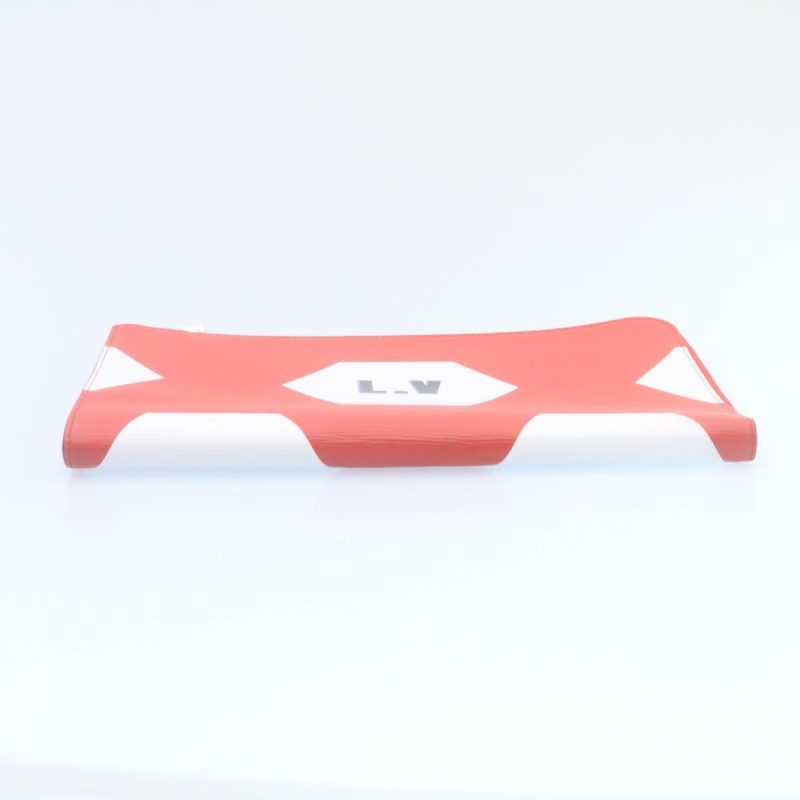 LOUIS VUITTON Epi Pochette Jules GM Clutch Bag Red M63232 LV 34660A - Logoexplore - Image 8