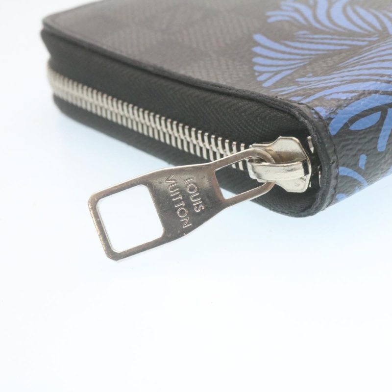 LOUIS VUITTON Damier Graphite Christopher Nemeth Zippy Organizer N41683 34681 - Logoexplore - Image 7