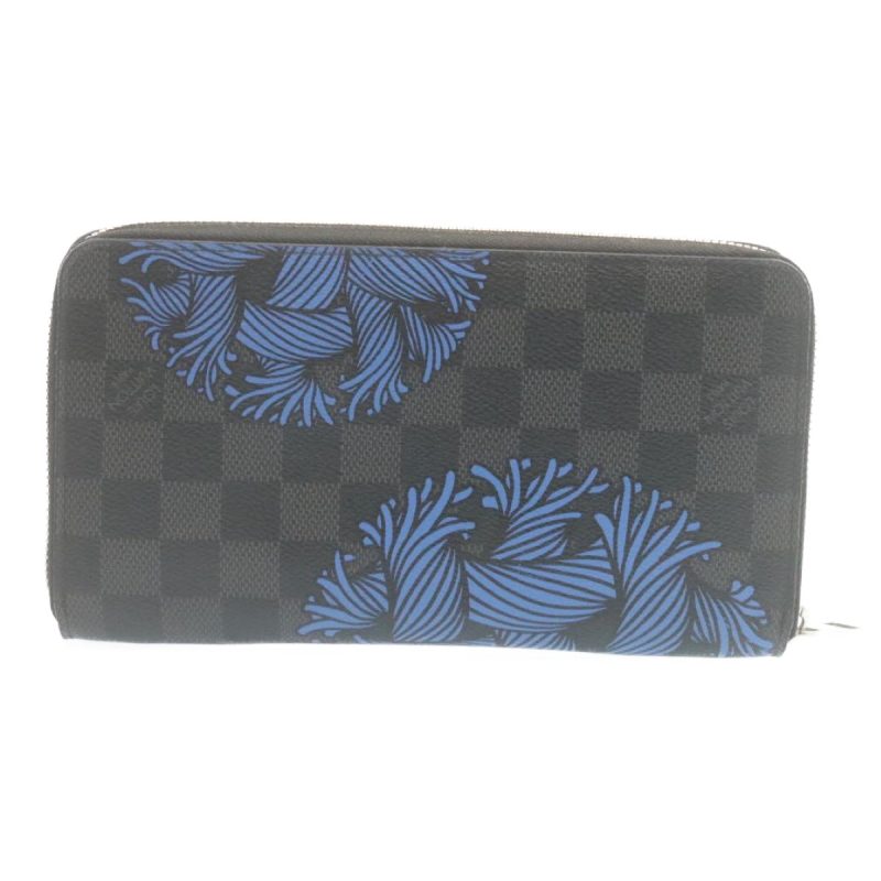 LOUIS VUITTON Damier Graphite Christopher Nemeth Zippy Organizer N41683 34681 - Logoexplore - Image 2