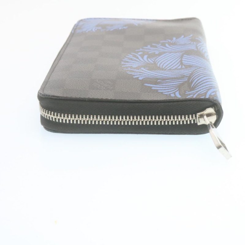 LOUIS VUITTON Damier Graphite Christopher Nemeth Zippy Organizer N41683 34681 - Logoexplore - Image 5