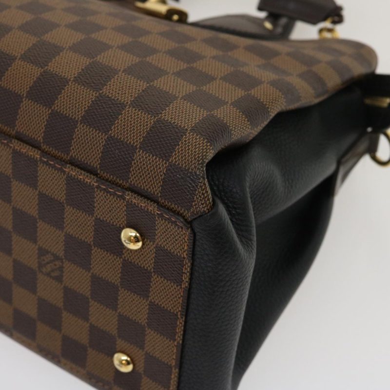 LOUIS VUITTON Damier Ebene Normandy Hand Bag 2way N41487  34730A - Logoexplore - Image 8