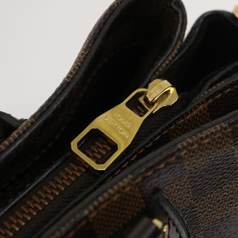 LOUIS VUITTON Damier Ebene Normandy Hand Bag 2way N41487  34730A - Logoexplore - Image 9