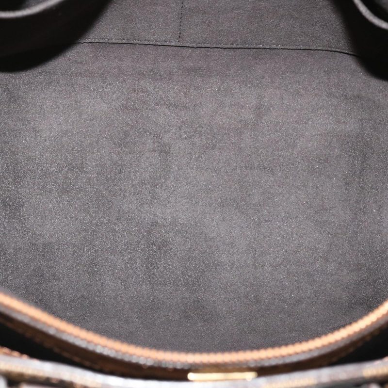 LOUIS VUITTON Damier Ebene Normandy Hand Bag 2way N41487  34730A - Logoexplore - Image 10