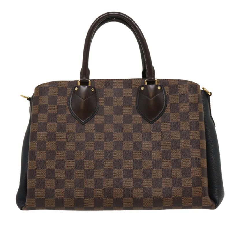 LOUIS VUITTON Damier Ebene Normandy Hand Bag 2way N41487  34730A - Logoexplore - Image 2
