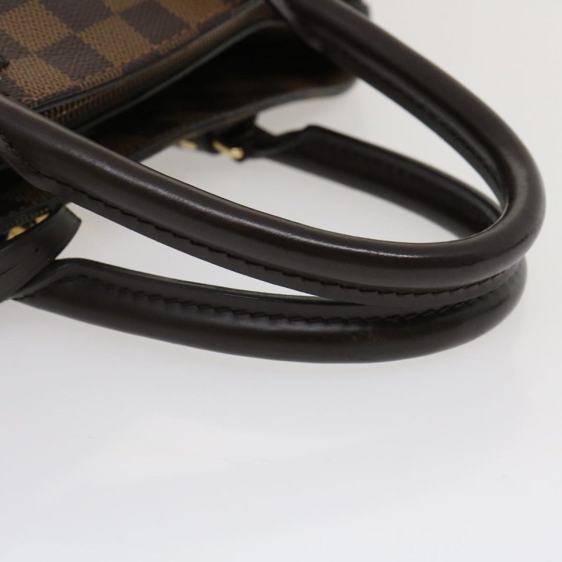 LOUIS VUITTON Damier Ebene Normandy Hand Bag 2way N41487  34730A - Logoexplore - Image 7
