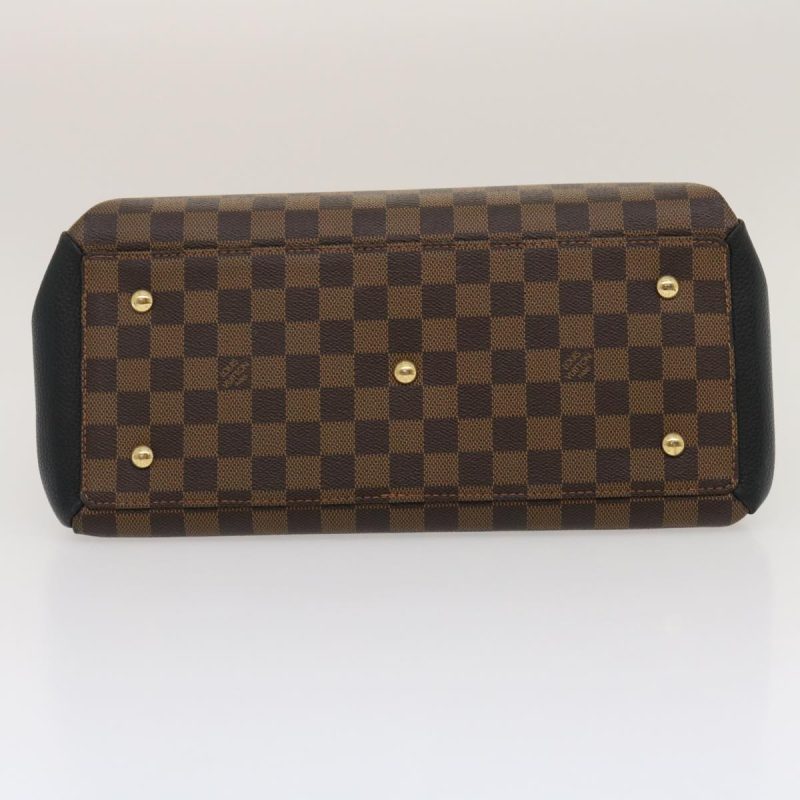 LOUIS VUITTON Damier Ebene Normandy Hand Bag 2way N41487  34730A - Logoexplore - Image 5