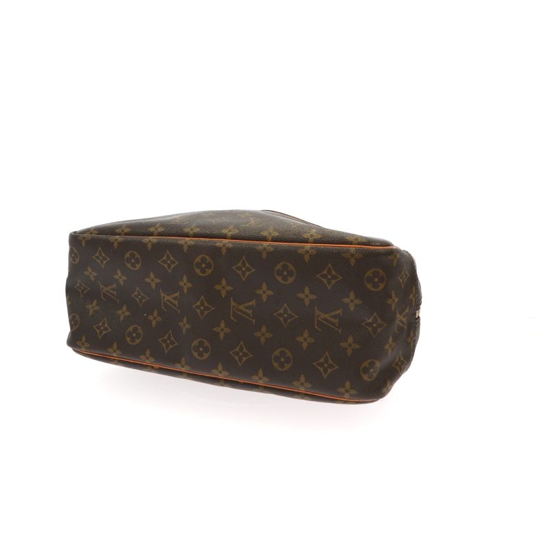 LOUIS VUITTON Deauville Handbag in Brown Canvas - Logoexplore - Image 5
