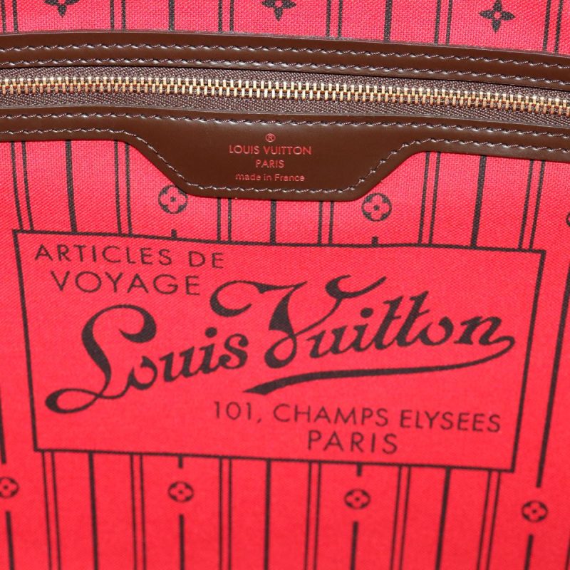 LOUIS VUITTON Damier Ebene Neverfull MM Tote Bag N51105 pt3252 - Logoexplore - Image 10